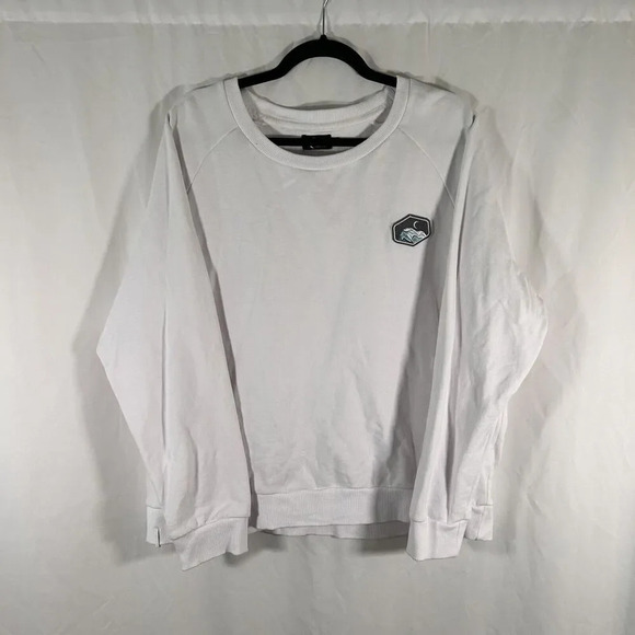 Zyia Sweaters - Zyia Active Sweater Women's 3XL White Mountain Embroidered Crew Neck